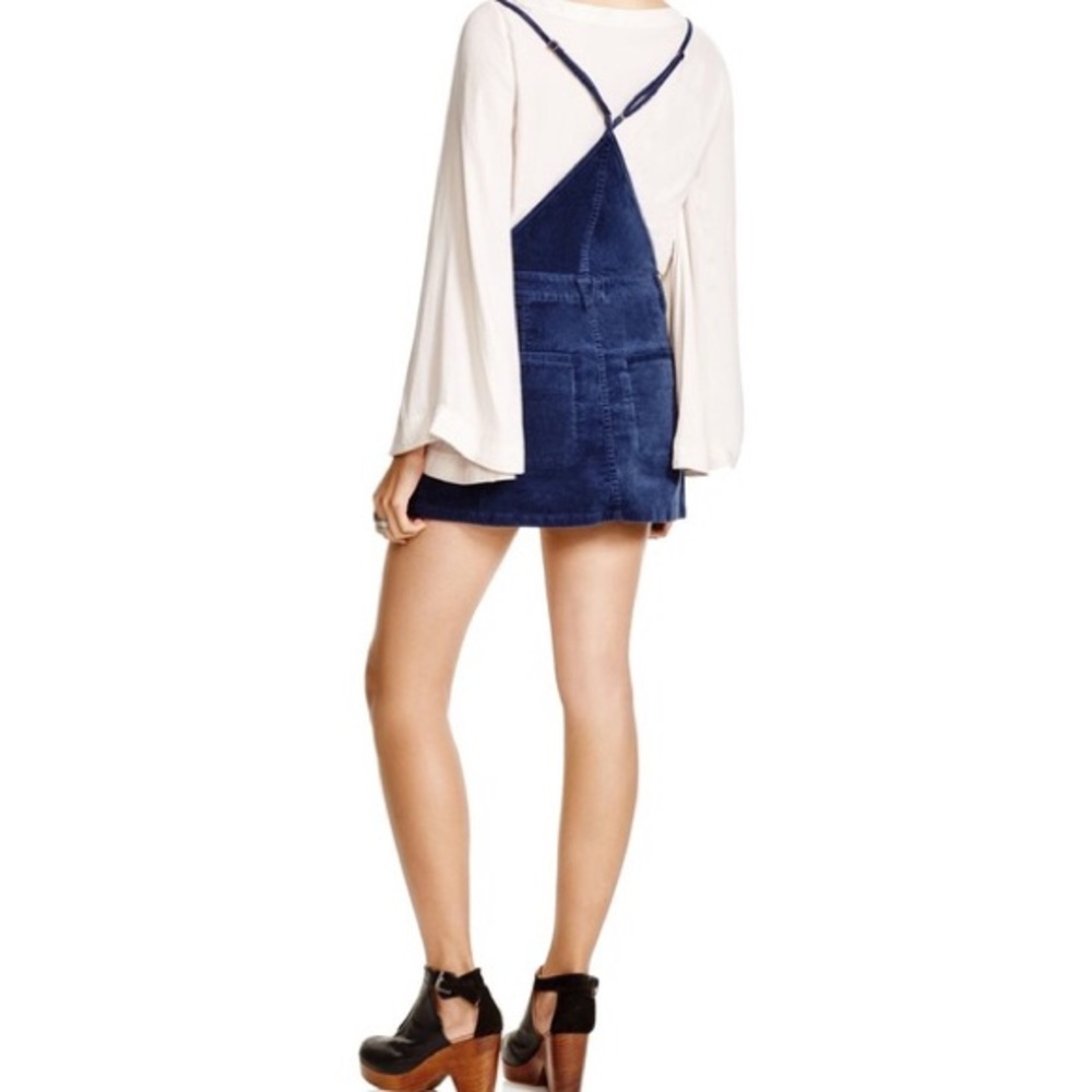 Free People overall dress (navy)